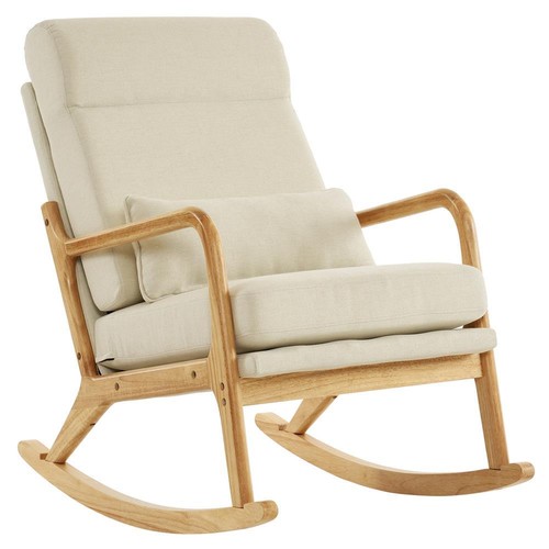 Upholstered rocking chair - rocking,
